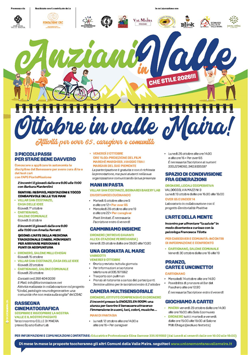 Anziani in valle: che stile 2026!!
